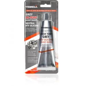 Visbella Neutral RTV Joint électrique huile et eau antigel flexible en silicone pour la réparation de moteurs à haute température (gris) (VisbellaDirect, neuf)