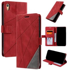 QiongniAN Compatible avec Sony Xperia XA1 Ultra Étui en Cuir,Magnétique Etui Housse Compatible avec Sony Xperia XA1 Ultra G3212 G3221 G3223 G3226 Étui Téléphone Red (QiongniAn, neuf)