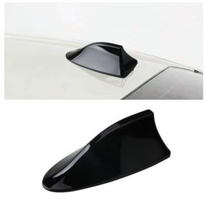 Flaconi Antenne Voiture,Accessoire Voiture Tuning,Antenne Requin,Antenne Radio Voiture,Antenne de Toit Voiture,Antenne Aileron Requin,Voiture Antenne Radio FM/AM Décor (Noir) (shenhua auto, neuf)