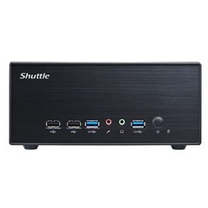 Shuttle XPС Slim XPC Slim Barebone XH610G2 - S1700, Intel H610, 1xDP, 2xHDMI, 2 PCIe Slots (1x 16X & 1x X1), 2X Intel LAN (1G + 2.5G), 8X USB, 1x 2.5, 3X M.2, 24/7 (YNISEK, neuf)