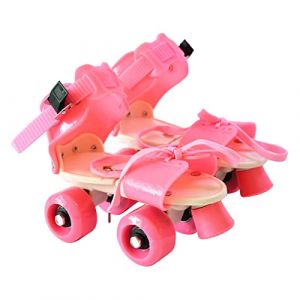 Wpsagek Patins &agrave; roulettes d'ext&eacute;rieur, Patins &agrave; roulettes | Patins &agrave; Double rang&eacute;e pour avec 4 Roues,Facile &agrave; Porter, Design Simple pour gar&ccedil;ons, Filles, Fille, Fils, fr&egrave;re, s&oelig;ur. (ruishu, neuf)