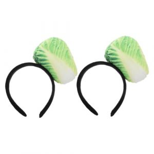 NOLITOY 2pièces Headband De Chou Chinois Accessoire Original Pour Femmes Et Filles Pour Halloween Fêtes Et Costumes (M.Meteorite, neuf)