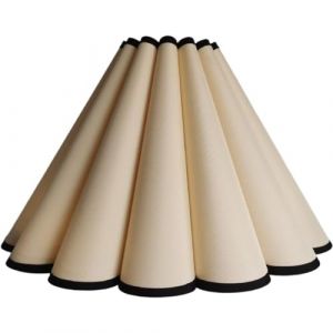 Ericetion Abat-Jour Plissé, Abat-Jour Festonné, Abat-Jour Tambour Conique, Abat-Jour en Tissu pour Lampes De Table Lampadaires. Ampoule Non Fournie. (EDFGFDS, neuf)