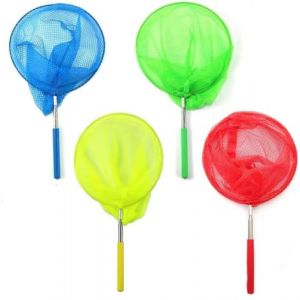 UQMIQURA 4 Pièces Filet Papillon Télescopique Filets, Filet Papillon Kit, Filets De Pêche Extensible De 37 à 86 Cm pour Enfants Qui Attrapent des Insectes Activités De Jardin en Plein Air (Shenzhenshiyuhaidianzikejiyouxiangongsi, neuf)