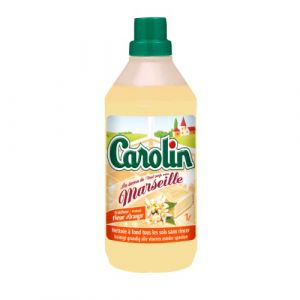 Carolin Nettoyant Sols au Savon de Marseille Parfum Fraîcheur Fleur d'Oranger 1 L (STAR&STER, neuf)