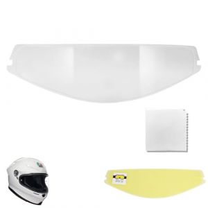 Lentille Int&eacute;rieure Anti-Bu&eacute;e pour Visi&egrave;re de Casque Moto Film Anti-Bu&eacute;e Miroir Adapt&eacute; pour Visi&egrave;re de Casque AGV GT4 K1 AGV GT4 K1S AGV GT4 K3SV et AGV GT4 K5S (Guanici, neuf)
