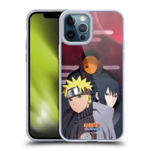 Head Case Designs sous Licence Officielle Naruto Shippuden Obito Naruto Sasuke Art Cl&eacute; Coque en Gel [Qualit&eacute; Militaire] Compatible avec Apple iPhone 12 Pro Max Et Compatible avec MagSafe (eCell, neuf)