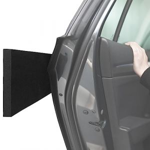 ECENCE 4 Pièces Mousse Protection Garage - 30x10x1,5cm - Protection Portiere Voiture, Protection Garage Voiture adhésiv, Garag Mur Protection, Noir (ECENCE, neuf)