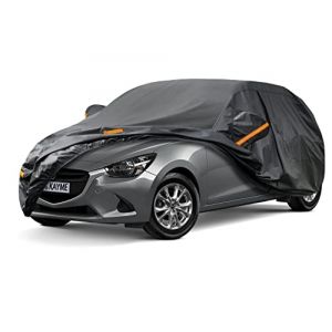 Kayme Bâche Voiture Étanche Respirante, 7 Couches Housse de Protection Voiture Extérieur Compatible avec 2003-2024 Mazda 2, Contre Pluie Soleil Poussière. Expédier Depuis Un Entrepôt Européen. (kayme car covers shop, neuf)
