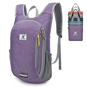 SKYSPER Petit sac &agrave; dos de randonn&eacute;e de 10 L - L&eacute;ger - Pour homme et femme, violet (OUTHIKER Direct, neuf)