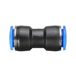 5pcs Connecteur Droit Pneumatique Raccord Poussoir Tube Tuyau Air / Eau - 8mm (Chatte Maison, neuf)