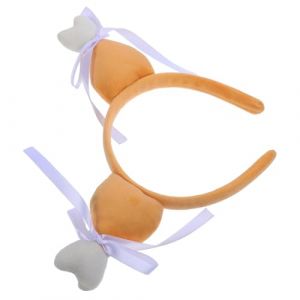 VALICLUD Serre-t&ecirc;te Cuisse De Dinde Peluche Accessoires De D&eacute;guisement Poussin Pour F&ecirc;te Bandeaux Fantaisie (MOUBACK, neuf)