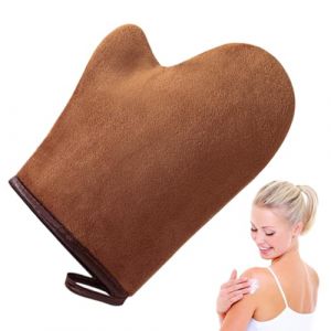 Tan Mitt, Applicateur Autobronzant Sans Soleil, Applicateur Ultra Doux Lavable en Machine avec Pouce pour Spray Lotion Mousse Corps Visage Femme Homme (Kextai, neuf)