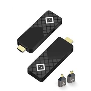 HDMI sans Fil 5G/4K D&eacute;codage Transmetteur et R&eacute;cepteur, MpioLife Wireless HDMI pour Le Streaming Vid&eacute;o Audio Depuis TV Box/Laptop/Cam&eacute;ra/PS vers HDTV/Projecteur/Monitor 165FT/50M (ZHAOCHUANG, neuf)