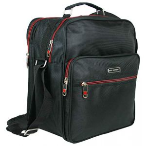 BAG STREET - Sac de travail pour homme - Flight Attendant - Sac de loisirs - Nylon - 30 x 33 x 20 cm (Noir) (Jennifer Jones GmbH, neuf)