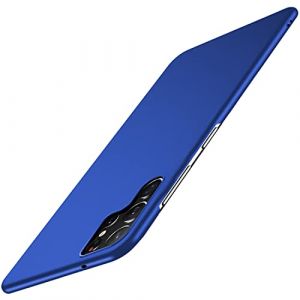 Coque Samsung Galaxy S23 Ultra, Ultra Mince Matte Handy Cover Slim Housse de Protection Anti-Rayures Anti-Choc Couverture Anti-d&eacute;rapante Bumper Case pour Samsung Galaxy S23 Ultra Hardcase 6.8 "Bleu (Fulidy, neuf)