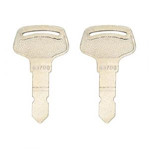 2Pcs SBA385210370 87778921 15248-63700 Cl&eacute; de Contact pour Tracteur New Hollan d T1520 T1530 T2410 T2420 TC55DA TZ18DA TZ22DA TZ24DA TZ25DA Tracteur Kubot a B3200HSD B7400HSD B7410D (Firmuspart, neuf)