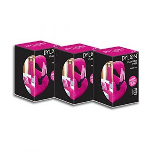 3 X Dylon Rose Teinture tissus en machine 350 g (The Quilted Bear Ltd, neuf)