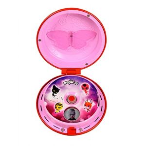 BANDAI Miraculous Ladybug Yoyo Communicator, Ladybug Accessoires Jouet T&eacute;l&eacute;phone pour Jeu de R&ocirc;le Amusant, Miraculous : Tales of Ladybug & Cat Noir Jouets pour Enfants pour Jeux d'habillage, Cadeau (bopster, neuf)