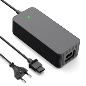 ZIMAOER Chargeur Trottinette Électrique, Chargeur E-Scooter, Chargeur 53,5V 2A pour NIU KQi3 Pro/KQi3 Max/KQi2/KQi2 Pro, Chargeur de Batterie Lithium 46,8V pour Hoverboard et Trottinette Électrique (ZIMAOER, neuf)