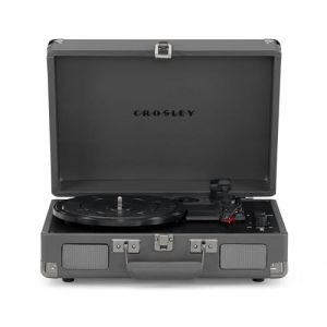 Crosley Cruiser Plus Platine Vinyle Bluetooth - Tourne Disque Vintage - Ardoise (SMARTECH-SOLUTIONS, neuf)