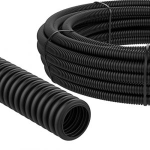 AUPROTEC Gaine Annelée 2 5 10 25 ou 50 m Buse Non Fendue de Protection des Câbles Choix: (Ø int. 29 mm, 5m mètre) (AUPROTEC, neuf)