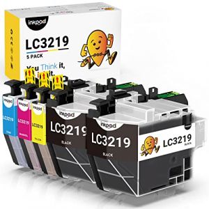 iNKPAD LC3219XL (LC3217) Cartouche d'encre Compatible pour Brother LC3217/LC3219 XL, MFC-J5335DW MFC-J6935DW MFC-J5330DW MFC-J6530DW MFC-J5730DW MFC-J5930DW MFC-J6930DW, 5 Pack (inkpadeu, neuf)