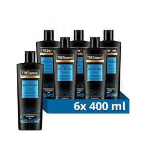 TRESemmé Rich Moisture Shampooing, pour cheveux secs et abîmés 6 x 400 ml (Unilever Europe, neuf)