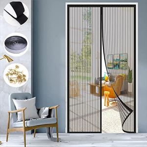 KZhanmy Moustiquaire Porte Fenetre Magnetique,La Porte Moustiquaire Magn&eacute;Tique Ferm&eacute;E Automatique Peut &ecirc;Tre Utilis&eacute;E pour Les Portes Ext&eacute;Rieures, Les Portes De Balcon (KZhanmy&reg;, neuf)