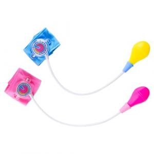 Lot de 2 tensiom&egrave;tres simul&eacute;s pour , Jouets de m&eacute;decin Domestique, Jeu de r&ocirc;le pour m&eacute;decin &eacute;ducatif, Jeu de r&ocirc;le &agrave; partir de 3 Ans, pour Les Tout-Petits (auzbelk, neuf)