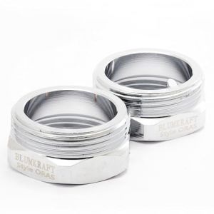 BLUMKRAFT Adaptateur m&eacute;tal Compatible avec ORAS STABILA M28 x1.5 Non Pro (Prototype) vers M30 x 1.5 &ndash; Compatible Thermostat M30x1.5 m&acirc;le (Type Tado, AVM, Homematic, Fritz) (Moustiques, neuf)