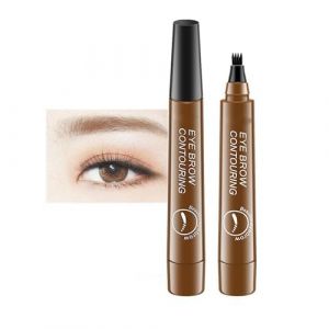 Lightsbetter Waterproof Eyebrow Pen, Lights Better Waterproof Eyebrow Pen, Tint My 4 Tip Brow Waterproof, Makefullbeauty Eyebrow Pen, Microblading Eyebrow Pen (Light Brown) (admusdp, neuf)
