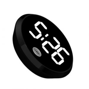 Petite horloge pour tableau de bord de voiture,horloge numérique de tableau de bord de voiture,Montre électronique de tableau de bord - Montre électronique de tableau de bord à commande tactile, horlo (yongpoi, neuf)