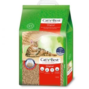 CAT'S BEST &ndash; Liti&egrave;re V&eacute;g&eacute;tale Ultra-Agglom&eacute;rante, Contr&ocirc;le Parfait des Odeurs, Sac 8,6 kg (March&eacute; Parisien, neuf)