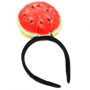 FOMIYES Bandeau Costumes Pour Tête Bande Pastèque Costume Accessoires Pastèque Casque Fruits Chapeau Pastèque Costume Adulte Pastèque Cheveux Accessoires Pastèque Cheveux Cerceaux Tissu (Family&Personal, neuf)