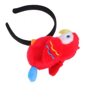 PACKOVE Serre-t&ecirc;te Perroquet Pour Cheveux Bandeau Animal Pour F&ecirc;tes Accessoire Photo Pour Halloween Serre-t&ecirc;te Oiseau Pour D&eacute;guisement &Eacute;l&eacute;ment Festif Pour &Eacute;v&eacute;nements (Spring TU, neuf)