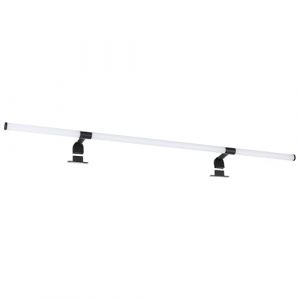 SEBSON LED Lampe Miroir Salle de Bain 120cm - Montage Armoire, Lampe à Pince - Blanc Neutre 4000K 12W 1550lm IP44 - Lumiere Miroir 360° 1200x117x50mm (SEBSON, neuf)