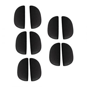 Sharplace 4x 10pcs Plaquettes de Nez de Lunettes pour Enfants Doux Remplacer Les Pièces Profilées pour Lunettes Lunettes (RT Technology, neuf)