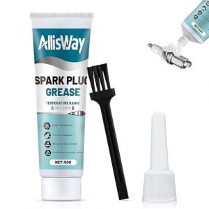 AllisWay Graisse Diélectrique, Graisse Contact Electrique, Silicone pour Bougies d'Allumage, Convient aux Bougies d'Allumage Automobiles Connecteurs de Câbles et à d'Autres Pièces Haute Tension, 50G (SHANQIUS, neuf)