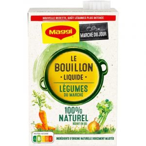 MAGGI - BOUILLON LIQUIDE L&Eacute;GUMES 400ML - LOT DE 4 (AbcMarket, neuf)