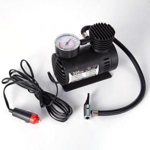 Greensen 300psi 12V Mini Compresseur d'air, Compresseur d'air de l'inflator de Pneus, Pompe à Pneu à électrique Auto (Black) (Sinoor, neuf)