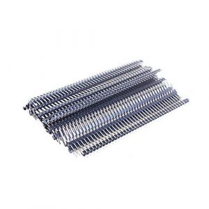 ANGEEK 50 pcs. 2.54mm 40pins réglettes à Broches Single Row Header réglettes à souder pour PCB Raspberry Projet électronique (ANQIT, neuf)