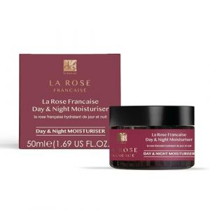 Dr Botanicals La Rose Française Duo Crème hydratante jour et nuit 50 ml – Déverrouillez le secret de la vitalité jeune | Anti-rides, améliore les ridules, le meilleur mélange naturel pour une peau (skinChemists London, neuf)