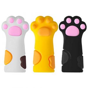Sirxlevcy 3 PièCes Mignon Pinces Couverture Manchon de Protection pour Ongles Cuticules Ciseaux Couverture Manucure PéDicure Outils Peau Morte Pinces à éPiler Casquette (Yongdengao, neuf)