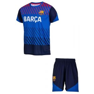 Ensemble Maillot Short Enfant Bar&ccedil;a - Collection Officielle FC Barcelone - Taille 12 Ans (MISTERLOWCOST, neuf)