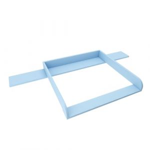 regalik Plan à Langer avec Plateau pour Hemnes d'IKEA, Extension pour Table à Langer pour Commode 50x160 cm, Amovible, Plan à Langer avec Façades Arrondies, Bleu (MMJMebel, neuf)