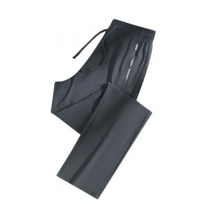 Pantalon de Jogging pour Homme Séchage Rapide​ Sport Pantalon de Survêtement Legers Pants Jogging Airness Large Homme avec Poches Zippée Sweatpants pour Voyage Golf Pas Cher (YINYUAN（✿Soldes Clearance 50 % d'économies ✿), neuf)
