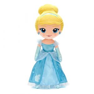 Disney Store Poup&eacute;e de Chiffon Cendrillon, 37 cm, Peluche c&acirc;lin Personnage avec Robe Iconique, d&eacute;tails brod&eacute;s et Toucher Doux (Disney Store FR, neuf)