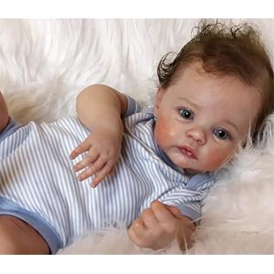 kgniess me Poupée Reborn Bébé Reborn Bebe Fille realiste Reborn Baby Dolls Vrai Poupon Poupee Reborn Ressemble à Un Vrai bébé Fille aux Yeux Ouverts 19 Pouces (dzxuan, neuf)
