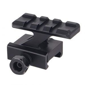 FOCUHUNTER Adaptateur de Base pour Montage de Rail Weaver/Picatinny pour la Lunette de Visée Tactique en Aluminium de Lunette de Visée pour Airsoft, Lunette de Visée pour Fusil, Arme à Feu (FOCUHUNTER, neuf)